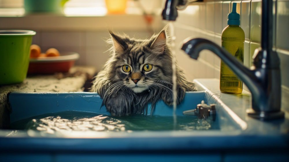 Khát nước nhiều là dấu hiệu của mèo bị tiểu đường